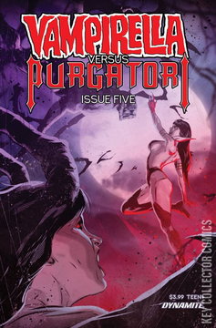 Variant Cover for Vampirella vs. Purgatori #5
