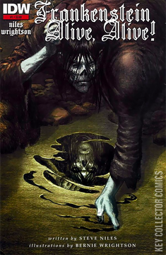Variant Cover for Frankenstein Alive, Alive! #1