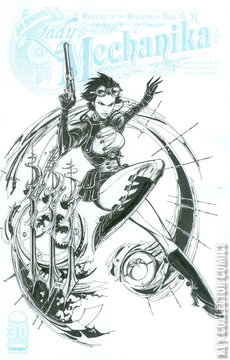 Variant Cover for Lady Mechanika: The Monster of the Ministry of Hell #3