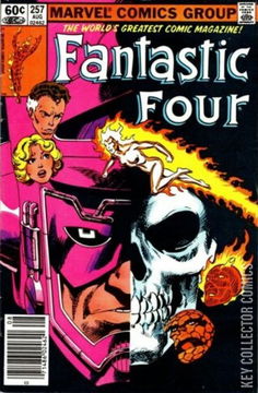 Variant Cover for Fantastic Four #257