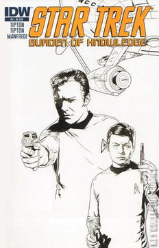 Variant Cover for Star Trek: Burden of Knowledge #4