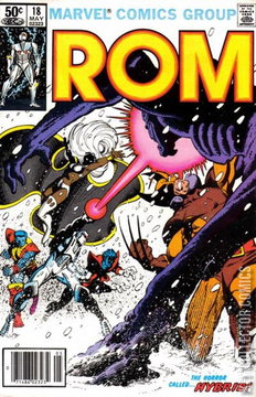 Variant Cover for ROM #18