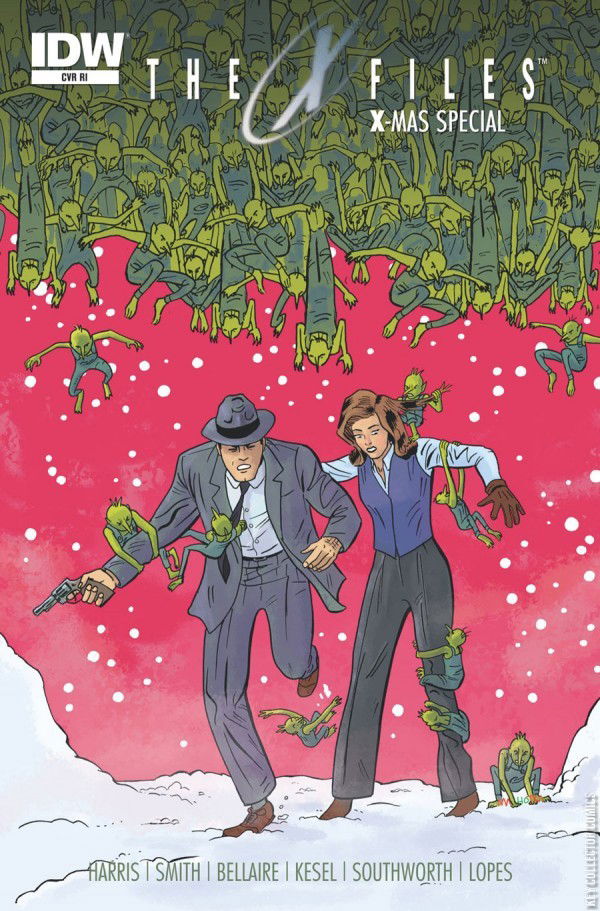 Variant Cover for The X-Files: X-Mas Special #1