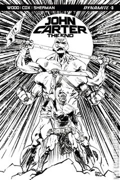 Variant Cover for John Carter: The End #3