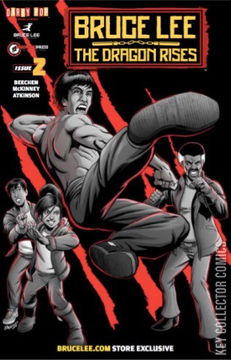 Variant Cover for Bruce Lee: The Dragon Rises #2