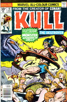 Variant Cover for Kull The Destroyer #18