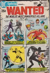 Variant Cover for Wanted: The World's Most Dangerous Villains #8