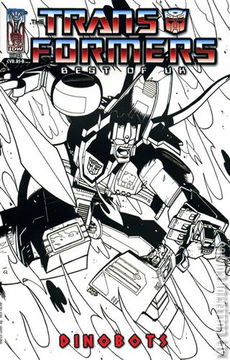 Variant Cover for Transformers: Best of the UK - Dinobots #3
