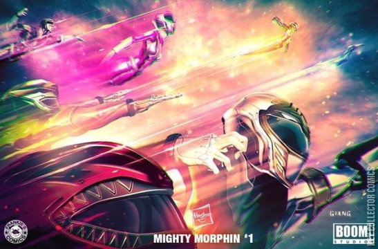 Variant Cover for Mighty Morphin #1