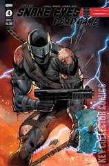 Cover for Snake Eyes: Deadgame #4