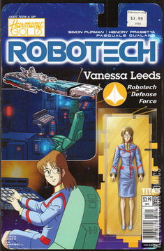 Variant Cover for Robotech #18