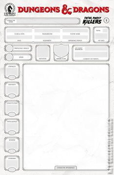 Variant Cover for Dungeons & Dragons: Total Party Killers #1