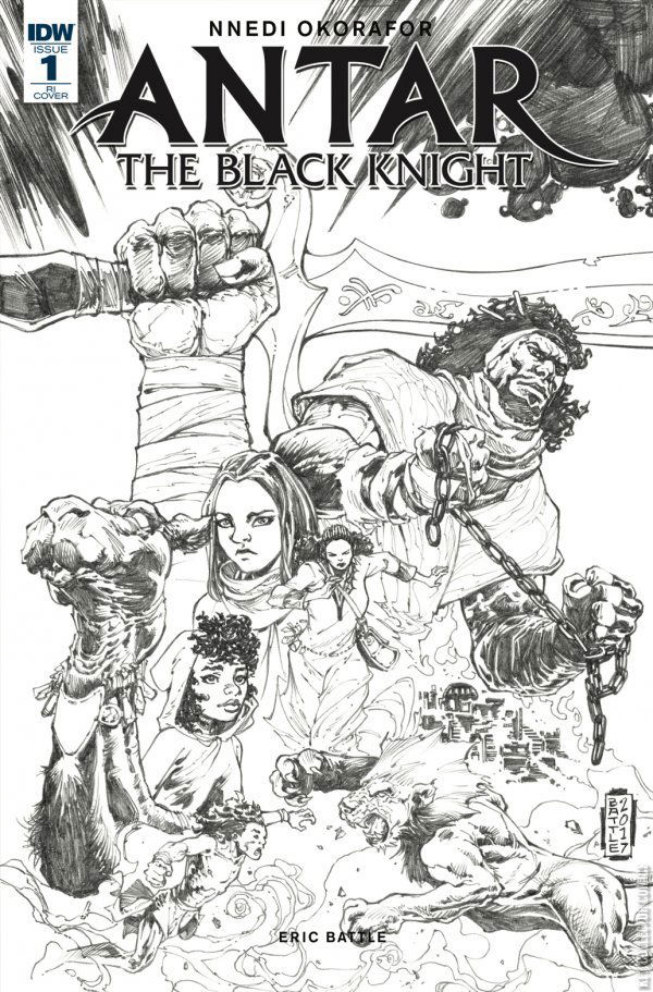 Variant Cover for Antar the Black Knight #1