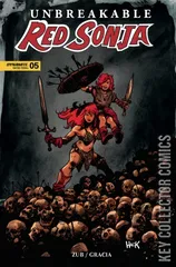 Variant Cover for Unbreakable Red Sonja #5