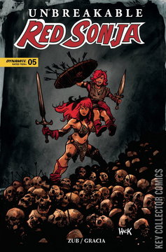 Variant Cover for Unbreakable Red Sonja #5