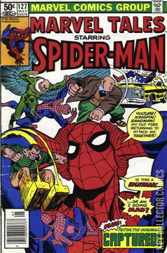 Variant Cover for Marvel Tales #127