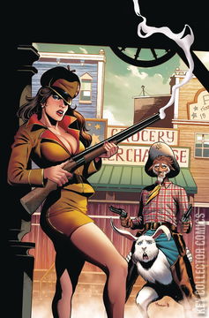 Variant Cover for Man Goat and the Bunnyman: Beware the Pigman #2