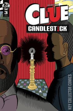 Variant Cover for Clue: Candlestick #3