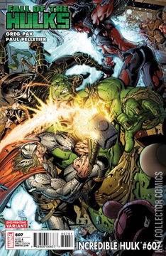 Variant Cover for Incredible Hulk #607