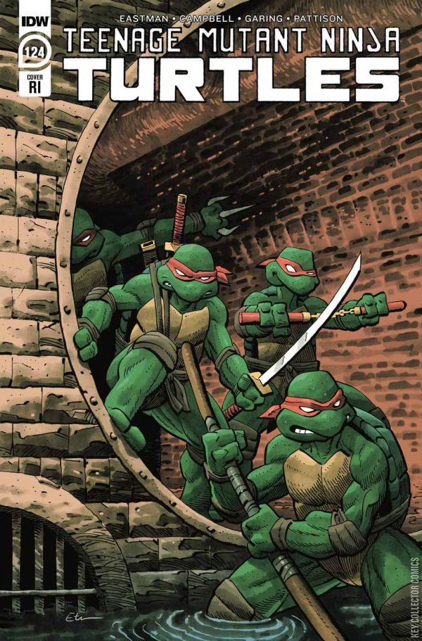 Variant Cover for Teenage Mutant Ninja Turtles #124
