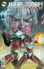 Cover for Aliens vs. Zombies #5