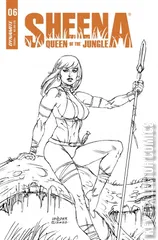 Variant Cover for Sheena, Queen of the Jungle #6