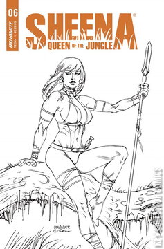 Variant Cover for Sheena, Queen of the Jungle #6