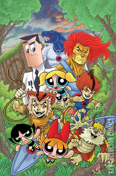 Variant Cover for Thundercats / Powerpuff Girls #2