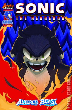 Variant Cover for Sonic the Hedgehog #280