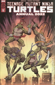 Variant Cover for Teenage Mutant Ninja Turtles Annual #2022
