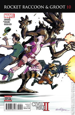 Rocket Raccoon and Groot