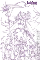 Variant Cover for Lady Death: Extinction Express #1