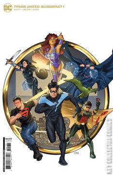 Variant Cover for Titans United: Bloodpact #1