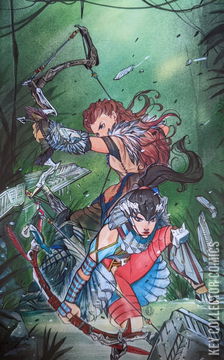 Variant Cover for Horizon Zero Dawn #4
