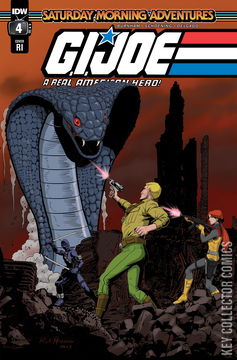 Variant Cover for G.I. Joe: A Real American Hero - Saturday Morning Adventures #4
