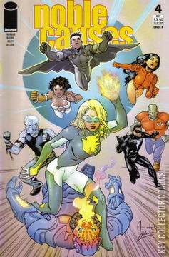 Variant Cover for Noble Causes #4