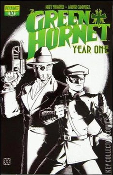 Variant Cover for The Green Hornet: Year One #10