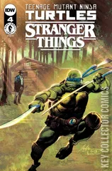 Variant Cover for Teenage Mutant Ninja Turtles / Stranger Things #4