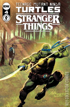 Variant Cover for Teenage Mutant Ninja Turtles / Stranger Things #4