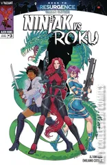 Cover for Ninjak vs. Roku #3