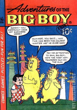 Variant Cover for Adventures of the Big Boy #106
