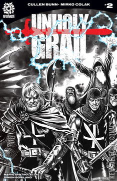 Variant Cover for Unholy Grail #2