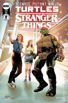 Variant Cover for Teenage Mutant Ninja Turtles / Stranger Things #1