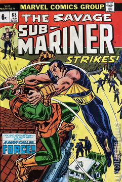 Variant Cover for Sub-Mariner #68