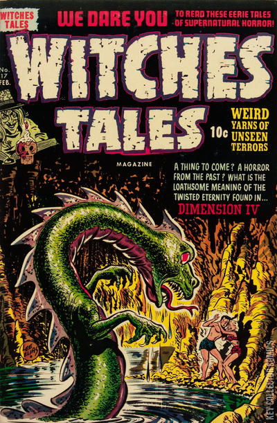Cover art for Witches Tales #17