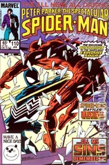 Cover for Peter Parker: The Spectacular Spider-Man #110