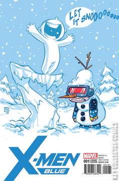 Variant Cover for X-Men: Blue #1