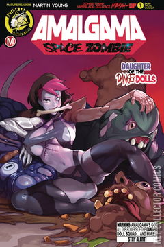 Variant Cover for Amalgama Space Zombie #1