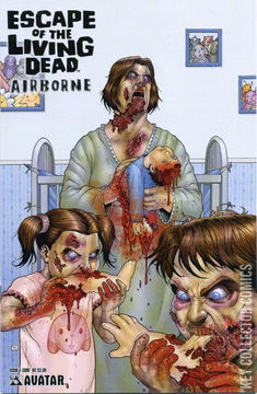 Variant Cover for Escape of the Living Dead: Airborne #1