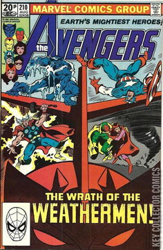 Variant Cover for Avengers, The #210